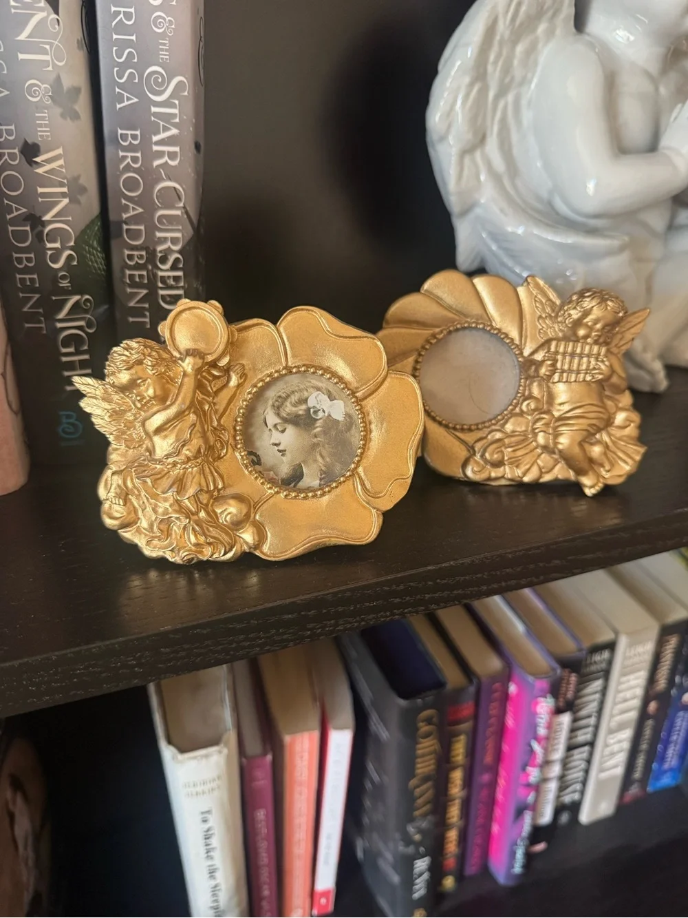 Gold Cherub Decorative Photo Frame Set - Home Accents